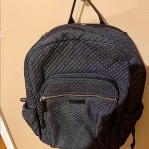 Vera Bradley back pack denim blue looks a return